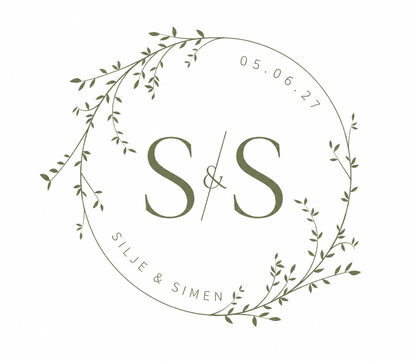 Silje & Simen logo